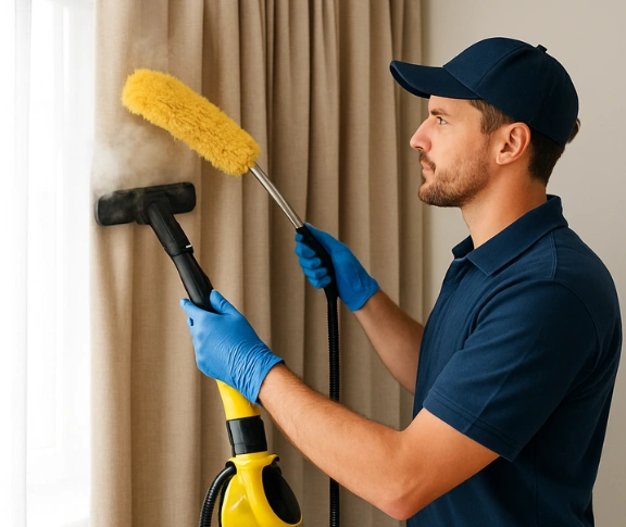 Trusted blind cleaning technician Matty Curtain Cleaning south-granville-nsw QLD