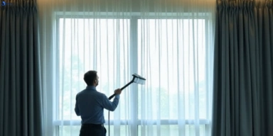 Commercial curtain stain removal service south-granville-nsw hotels offices restaurants